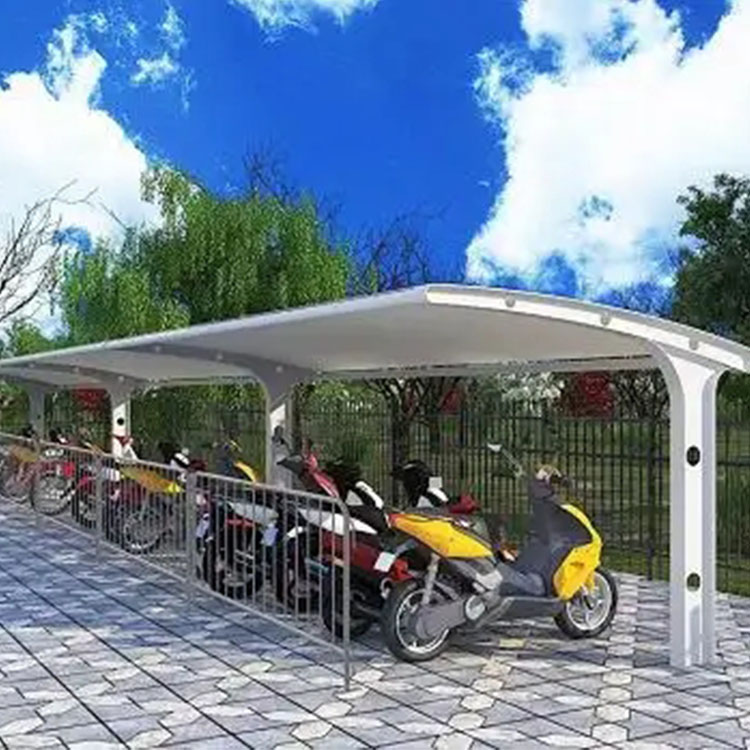 思南县膜结构电动车棚